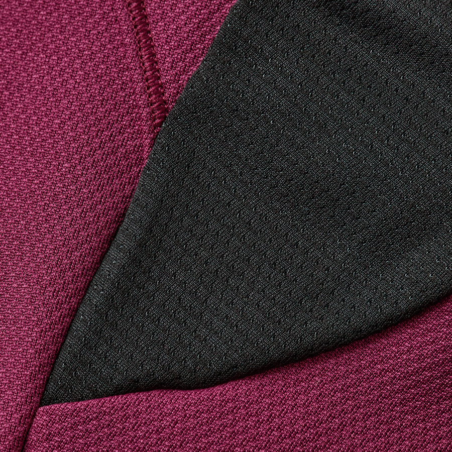 Mizuno Tech Thermal Charge Long Sleeve Tee Dark purple